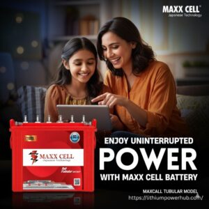 Maxx Cell Tall Tubular Inverter Battery