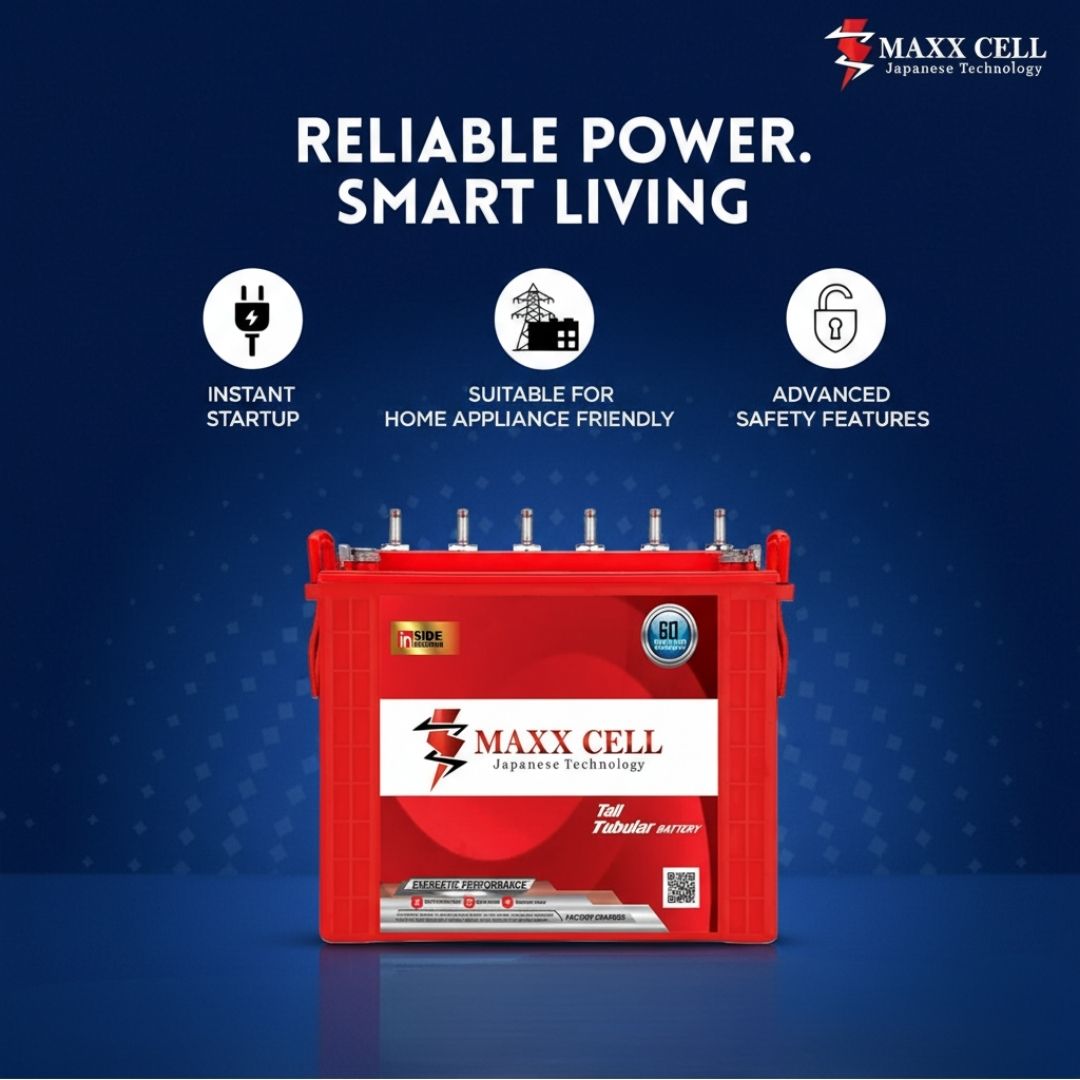 Maxx Cell Tall Tubular 300 AH